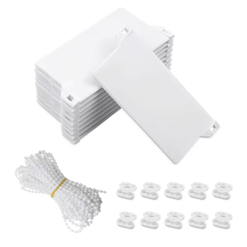 GIDWRIY 10 PCS Lamellenvorhang Beschwerungsplatten 127 MM,Ersatzlamellen für Lamellenvorhang Ersatzteile,Gewichte für Lamellenvorhang mit Kette Rollokette und Kettenverbinder für Vertikaljalousie GIDWRIY 10 PCS Lamellenvorhang Beschwerungsplatten 127 MM,Ersatzlamellen für Lamellenvorhang Ersatzteile,Gewichte für Lamellenvorhang mit Kette Rollokette und Kettenverbinder für Vertikaljalousie