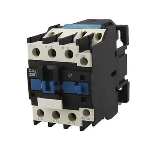 Contacteur CJX2-3201 pour stabiliser un circuit triphasé 380V et moteur 32A