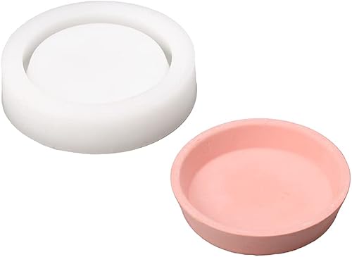 Miniatura 10 de Moldes de silicona para macetas de cemento facial, molde para hormigón, yeso, arcilla, suculentas, herramienta para hacer macetas