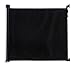 Retractable Safety Gate - A Space Saving and Convenient Fabric Gate for Baby or Pet (Black)