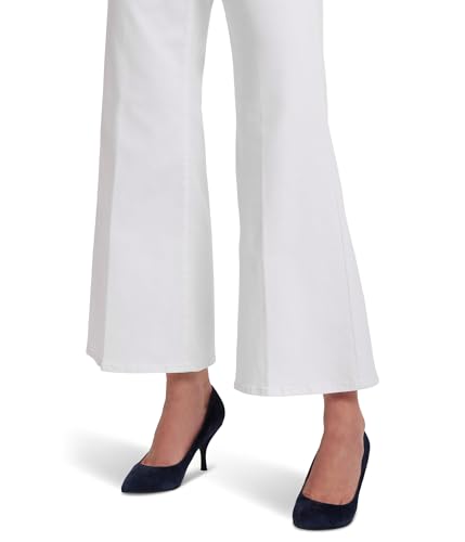 NYDJ Women's Mia Palazzo in Optic White3