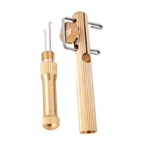LOORGVEL 手動釣り針結び器 銅製 高耐久 線テンション強化 釣り糸結びツー