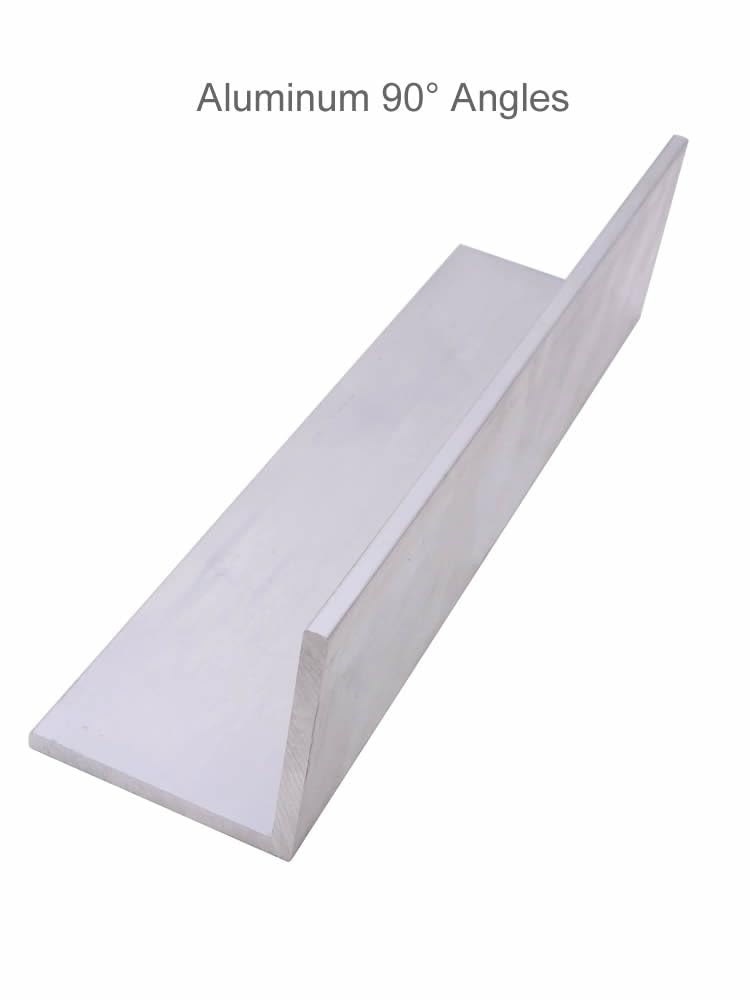 JALYKA 1PC 40x40 40x50 40x60 40x80 40x100mm 6063 Right Angle Aluminum L-Shaped Aluminum Alloy Aluminum Edging Triangle Profile (Color : 45x45mm, Size : 245MM_Thick 5MM)