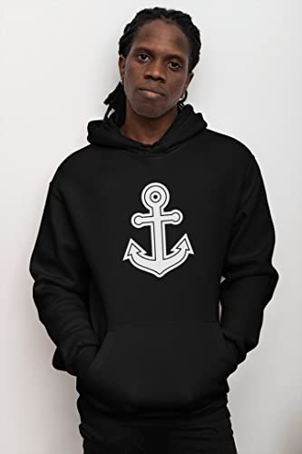 CreateMyTee | Mercyhurst University Anchor Hooded Sweatshirt3