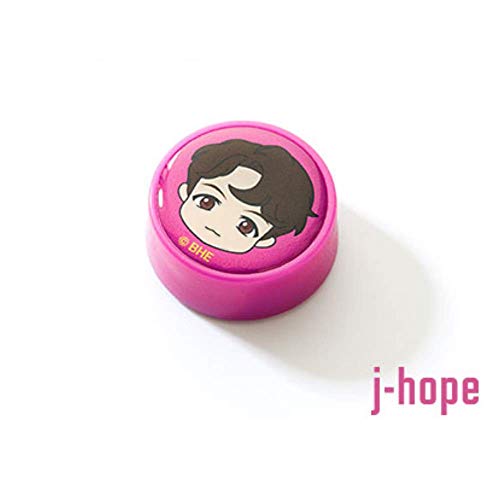 [BTS Official Merchandise] Fans Gift - K-Pop Idols Goods - BTS Character Figure Toothbrush with Convenient Magnetic Holder (J-hope)