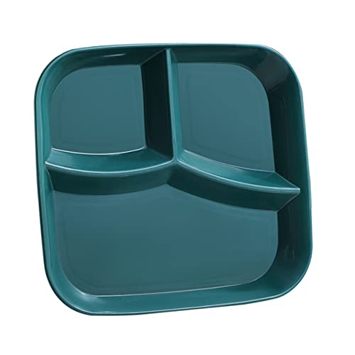 OFFSCH Restaurant Plastic Plate Home Plate Easy Clean Multi-functional Sub-grid