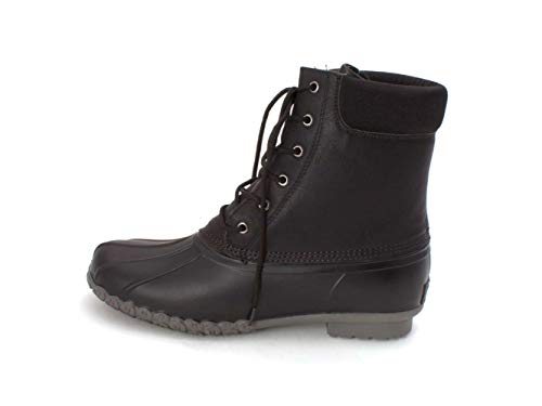 Weatherproof Mens Adam2 Leather Closed Toe Ankle Fashion Boots Black2