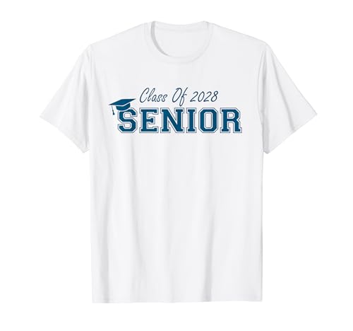 Class Of 2028 Senior 2028 Graduation Graduates Seniors Camiseta