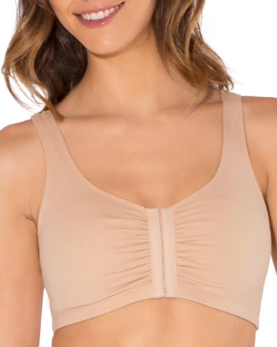 Image of Fruit of the Loom Women's Front Close Builtup Sports Bra