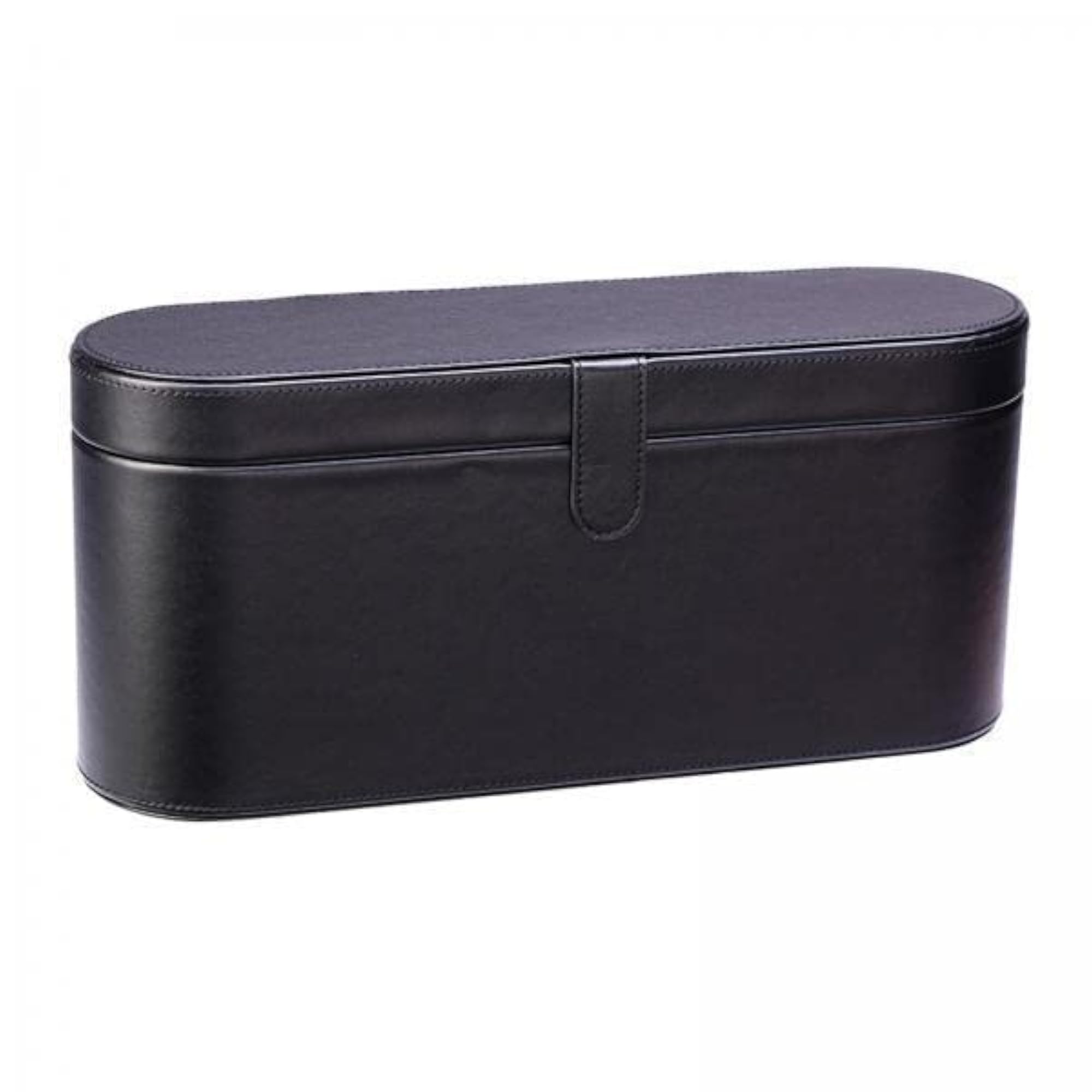 2 Pcs PU Leather Hair Dryer Storage Box, Organizer
