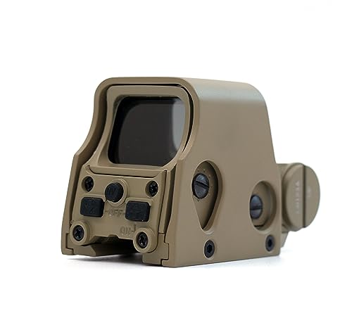 Bravary 553 Holographic Sight Red Green Dot Holo Sight Metal Scope 10 Levels Brightness Adjustment...