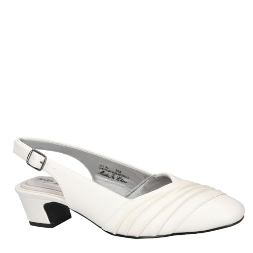 Easy Street Décolleté Bates Donna, bianco, 6 Narrow