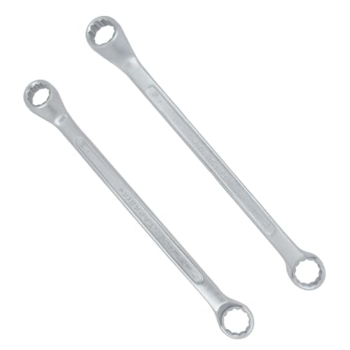 Image of Taparia Ring Spanner - 16mm x 17mm,18mm x 19mm, Chrome Plated Finish - Ideal for Industrial Use