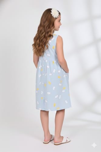 Image of VIKITA 2017 Girls Embroidery Cotton Long Sleeve Flower Dresses LH5460 for 1-8 Years ?-