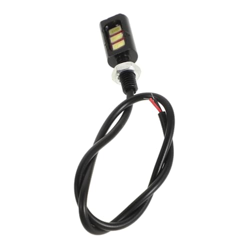 PRETYZOOM Luz Led De Matrícula Para Motocicleta Luz De Matrícula Led Para Coche Uso Nocturno