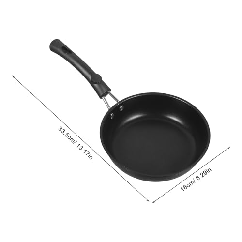 Mini poêle à omelette Uonlytech en fer avec poignée confortable pour cuisine de restaurant - 3