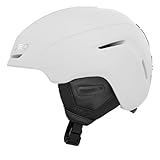 Giro Avera Skihelm für Damen, leichte In-Mold-Konstruktion, verstellbare Passform, Thermostat Control Belüftung, Schutz und Komfort für alle Bedingungen, Matte White, Größe: M