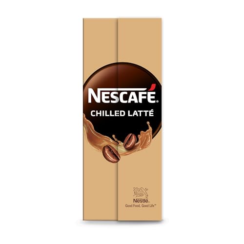 Image of Nescafe Ready To Drink Coffee Flavoured Milk, Iced Latte, 180 ml Tetra Pack, Liquid