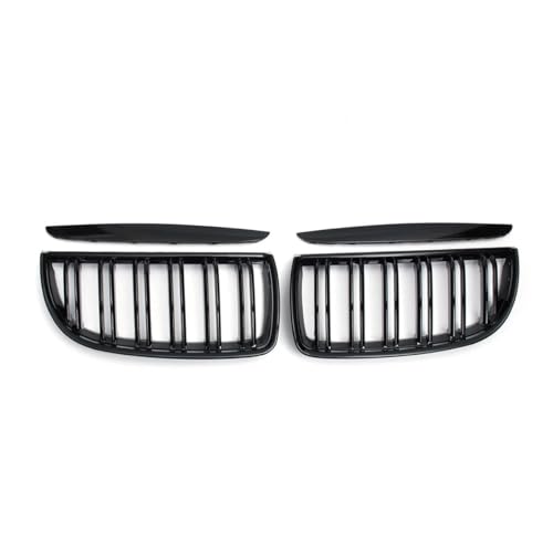 Calandre supérieure E90 E91 double grille avant antichoc ABS - 3