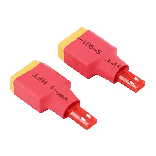 3 adaptadores macho XT60 a conector inalámbrico JST miniatura 4