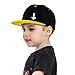 Demonic Inverted Cross Kids Trucker Hat Fashion Outdoor Sports Baseball Caps for Boys Girls Yellow