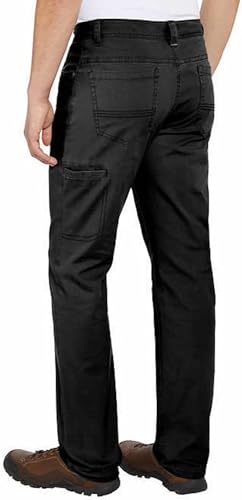 G.H. Bass & Co. Men's 5 Pocket Groundwork Canvas Pant (Black, 38W x 32L)2