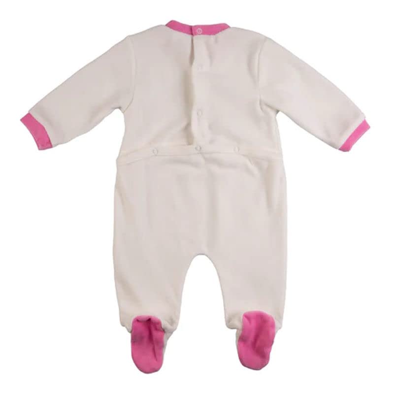 Champion's City Pelele - Color Blanco y Rosa - 100% Madridista