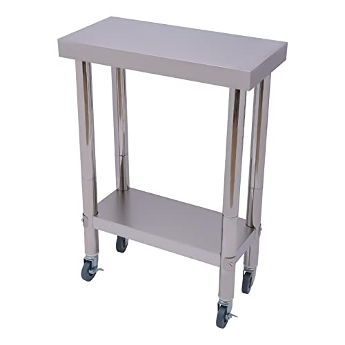 Plan de travail en acier inoxydable résistant charge 300 kg - 2