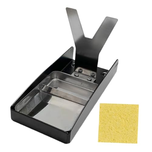 STARTIST スポンジ付きはんだごてスタンド、自動車用安定したサポートステーションブラケット