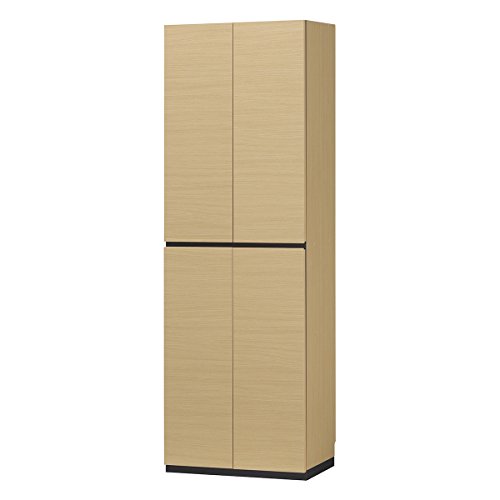 白井産業 下駄箱 シューズ ラック 靴箱 幅60 高さ180 奥行36.6cm PRE-1860DNA ポルターレ