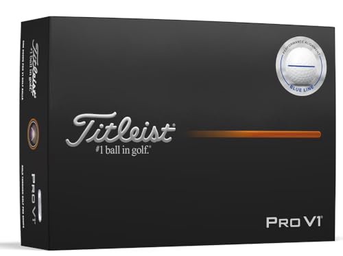 Titleist Pro V1 Performance Alignment Golf Balls White/Blue