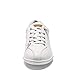 TRAVEL FOX Women's Fairy White Nappa Leather Round Toe Lace-Up Low-Tops US Size 5.5