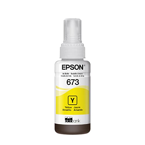 EPSON Garrafa de Tinta Original EcoTank T673 Amarelo - T673420, 14x4x4