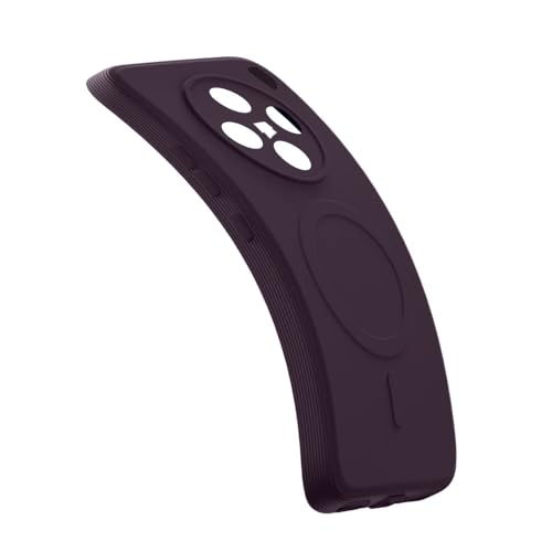 Image of Back Cover Compatible with Vivo X200T 5G | MagFit Ring Design (Non-Magnetic) | Shockproof Case | Anti-Slip Grip | Raised Camera Edges | Slim Protective Case for Vivo X200T 5G /X200s 5G(Purple)
