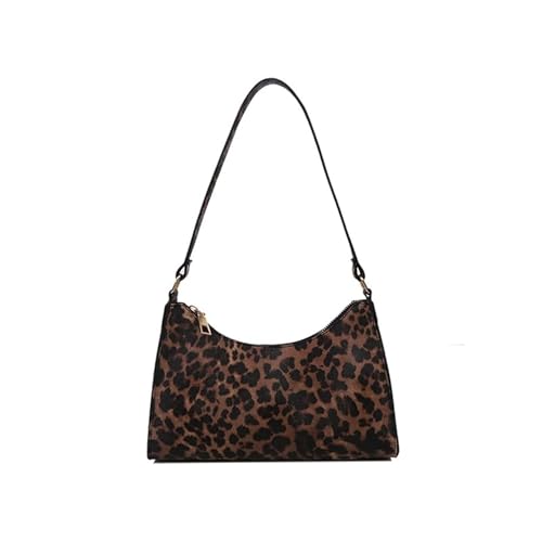 YLYSLFC Leather Wristlet Clutch, Leopard Print Purse Leopard Handbags For Women, Handbags Ladies Chic Shoulder Bags With Zipper Closure For Women.
