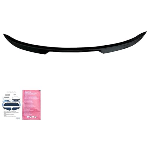 Oneway Dachspoiler (Cap) kompatibel mit Renault Clio MK6 2024- - Schwarz glänzend