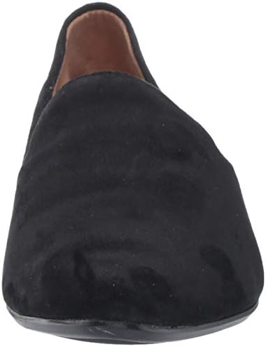 Naturalizer Womens Lorna Loafer Black Suede 6 W | Image 1