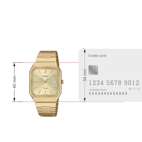 Image of Casio Enticer Men MTP-B185G-9AVDF Analog Gold Dial Men (A2470)