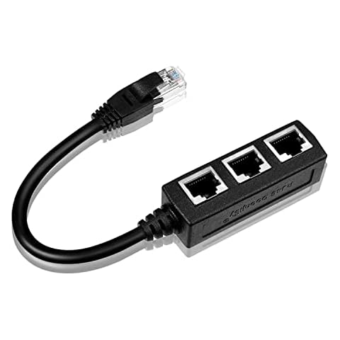 SUJAHHUJIQ RJ45 Ethernet Splitter Kabel Cover