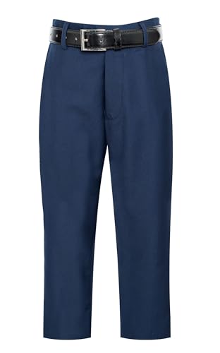 Formal Slim FIT Dress Pants (10, Navy)