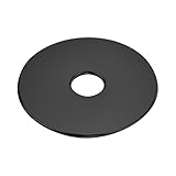 LUPANTER #8 x 3/4" Black Fender Washers,Stainless Steel Flat Washers,Made of 304 (18-8),Black Zinc Plated 100Pcs Large Repair Metal Washers