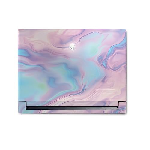 Image of MightySkins Skin Compatible with Alienware M18 R1 (2023) Full Wrap Kit - Pastel Wave | Protective, Durable, and Unique Vinyl Decal wrap Cover | Easy to Apply & Change Styles | Made in The USA