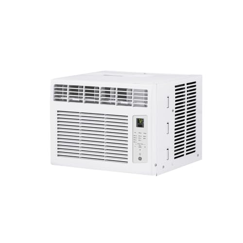 Image of GE 6,000 BTU Electronic Window Air Conditioner with Auto Restart, Remote Control (up to 250 sq ft.)