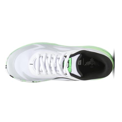 PUMA Mens Mb.02 Lo Lamel-O Basketball Sneakers Shoes - Green, White - Size 11.5 M4