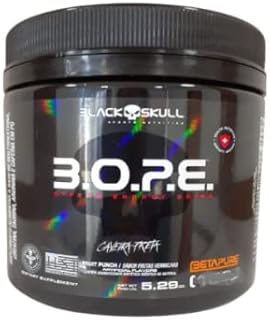 BOPE Beta Pure - 150g Frutas Vermelhas - Black Skull