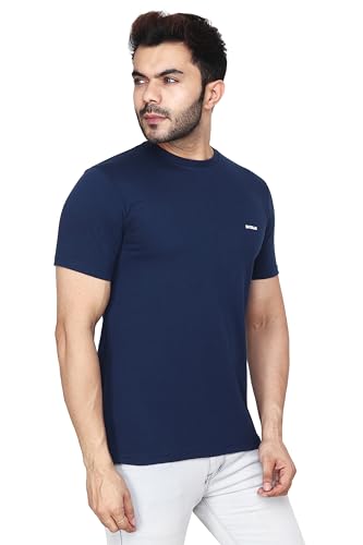 Image of EXCELLO Men's 100% Pure Cotton T-Shirt || Super Soft, Breathable, Premium Material.