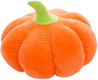 Pumpkin Throw Pillow, Cute Stuffed Plush Toy Sofa Cushion for Home Decor Kids Gift (35cm)