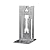 D-Unique Tools Universal Square Wall Partitioning and Layout Carpenter Tool for All Conventional Lumber