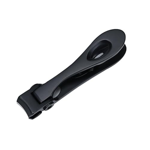 爪切り 足の爪切り 爪切り、ステンレス爪切り、マニキュア切り、厚手の爪切り (Color : Black-S)