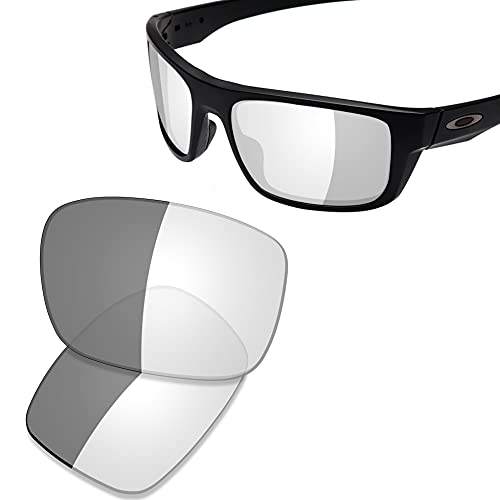 Image of SAUCER Premium Replacement Lenses & Nosepads for Oakley Drop Point OO9367 | UV400 Protection, Anti-Scratch, Precise Fit